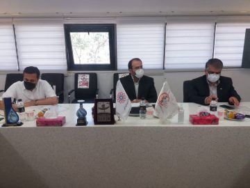 جلسه با مدیران شهرک تحقیقاتی اصفهان